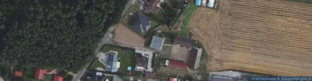Zdjęcie satelitarne Uprawa Grzybów Zenon Fryśny