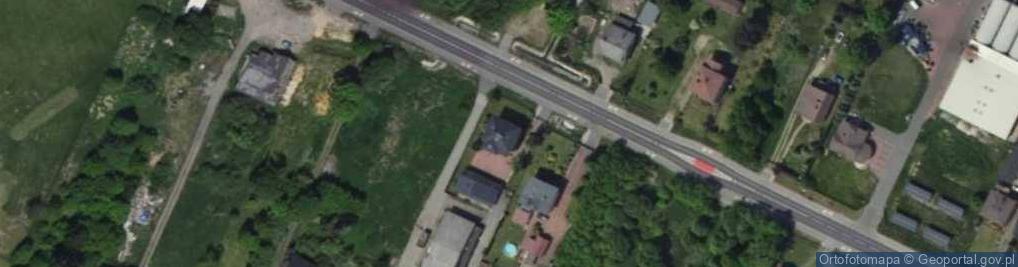 Zdjęcie satelitarne Uprawa Pieczarek Arkadiusz Cichecki