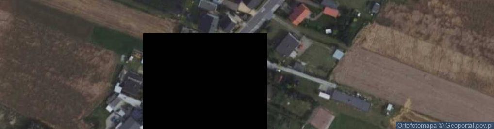 Zdjęcie satelitarne Uprawa Pieczarek Józef Szymkowiak Wolsztyn