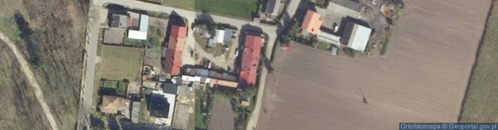 Zdjęcie satelitarne Uprawa Pieczarek Krystyna Obiegała Siekowo
