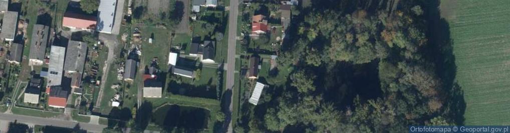 Zdjęcie satelitarne Uprawa Pieczarek Krystyna Piosik Godziszewo