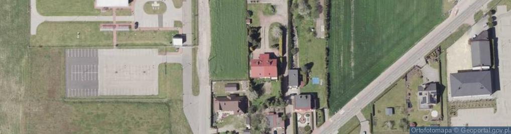 Zdjęcie satelitarne Uprawa Pieczarek Krzysztof Mai