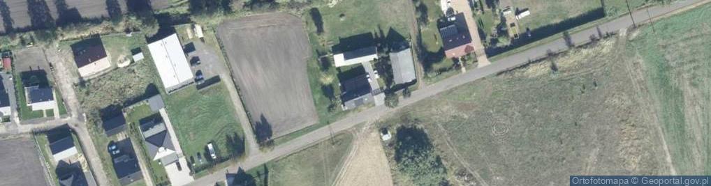 Zdjęcie satelitarne Uprawa Pieczarek Mariusz Adamczak Siedlec