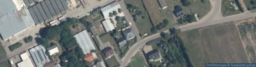 Zdjęcie satelitarne Uprawa Pieczarek Paweł Głuchowski