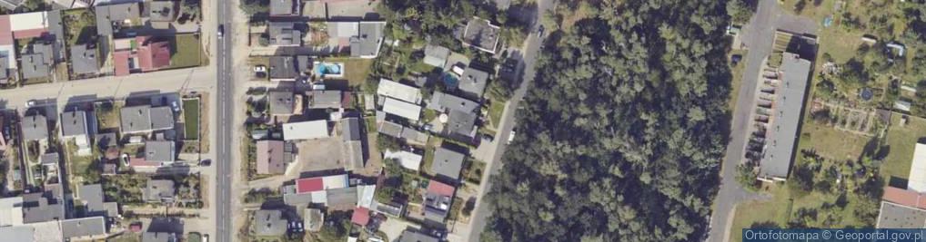 Zdjęcie satelitarne Uprawa Pieczarek Rafał Adamczak Karpicko