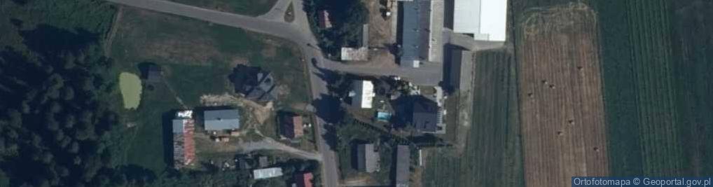 Zdjęcie satelitarne Uprawa Pieczarek Skolim Michał Skolimowski