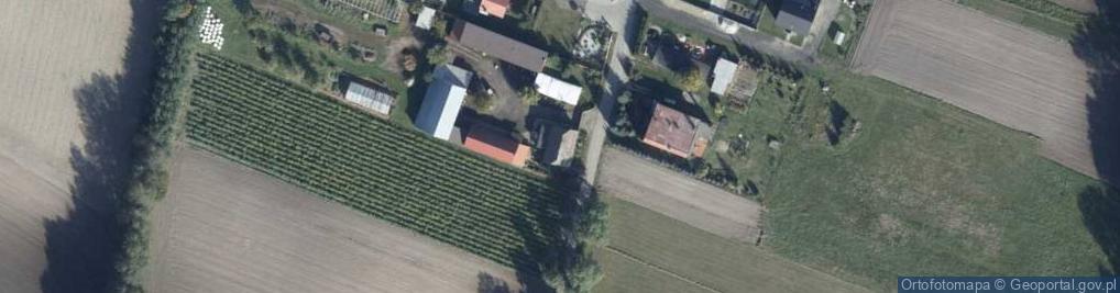Zdjęcie satelitarne Uprawa Pieczarek Waldemar Draber Barchlin