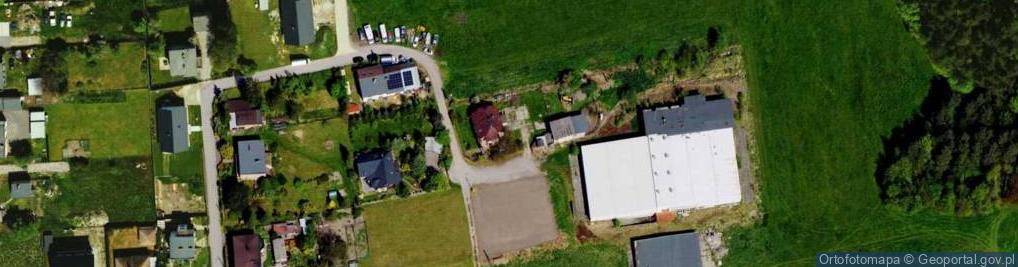 Zdjęcie satelitarne Uprawa Pieczarek Zorembska Beata
