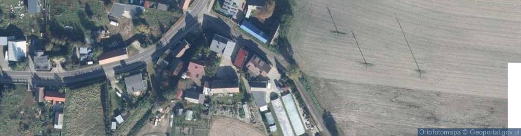 Zdjęcie satelitarne Uprawa Roślin Ozdobnych Dariusz Napierała