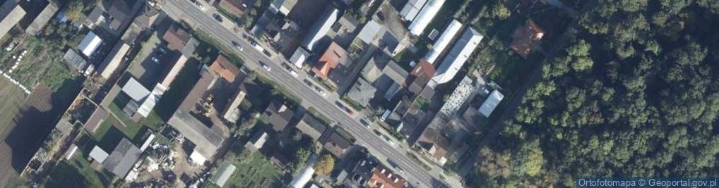 Zdjęcie satelitarne Uprawa Warzyw i Pieczarek Krzysztof Herkt