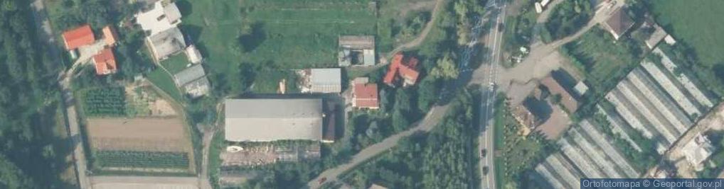 Zdjęcie satelitarne Uprawa Warzyw Latosiński Zbigniew