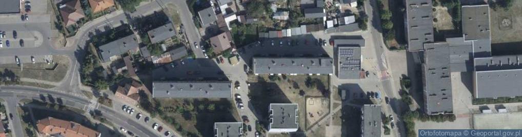 Zdjęcie satelitarne Urb Zdzisław Biskup