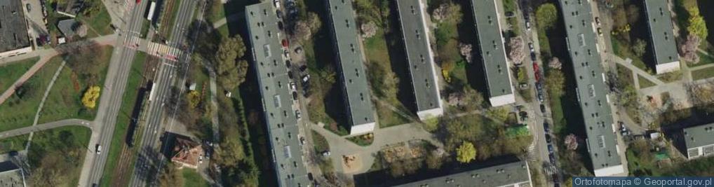 Zdjęcie satelitarne Urbaniak Bartosz Jaga Projekt