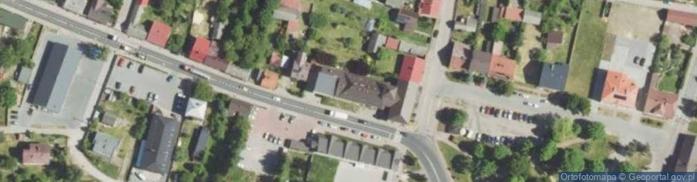 Zdjęcie satelitarne Urząd Gminy Janów