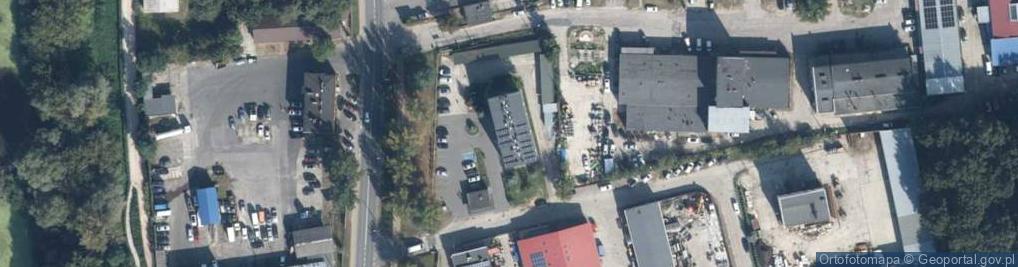 Zdjęcie satelitarne Urząd Gminy Puławy