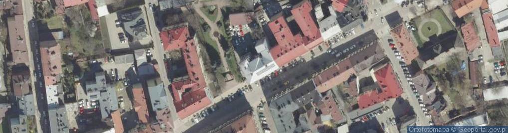 Zdjęcie satelitarne Urząd Gminy Tarnów