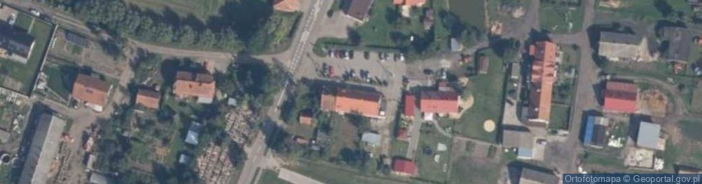 Zdjęcie satelitarne Urząd Gminy w Miłoradzu