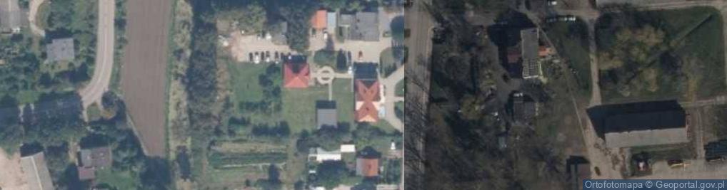 Zdjęcie satelitarne Urząd Gminy w Suchym Dębie