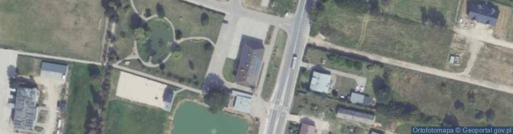 Zdjęcie satelitarne Urząd Gminy w Wiśniewie