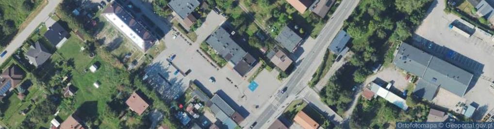 Zdjęcie satelitarne Urząd Gminy