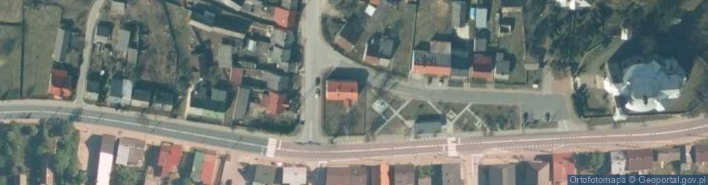 Zdjęcie satelitarne Urząd Gminy