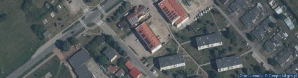 Zdjęcie satelitarne Urząd Gminy