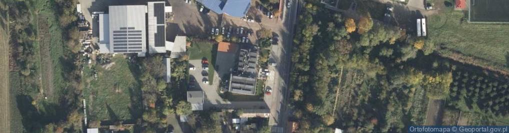 Zdjęcie satelitarne Urząd Gminy