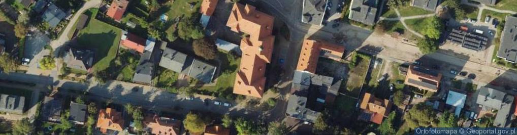 Zdjęcie satelitarne Urząd Gminy