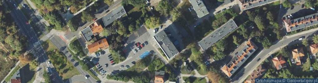 Zdjęcie satelitarne Urząd Miasta Zielona Góra