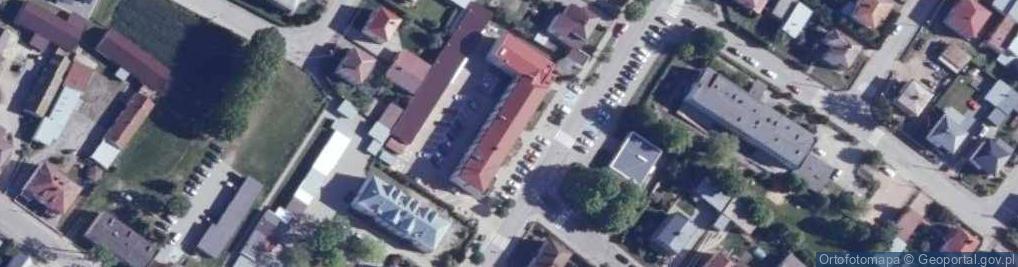 Zdjęcie satelitarne Urząd Miejski w Mońkach