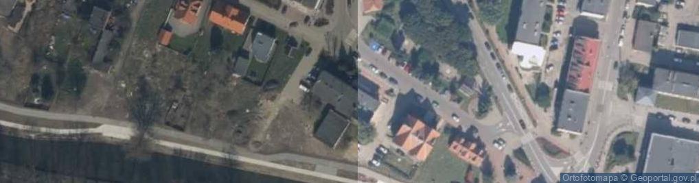 Zdjęcie satelitarne Urząd Miejski w Nowym Dworze Gdańskim