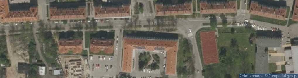 Zdjęcie satelitarne Urząd Miejski w Pyskowicach