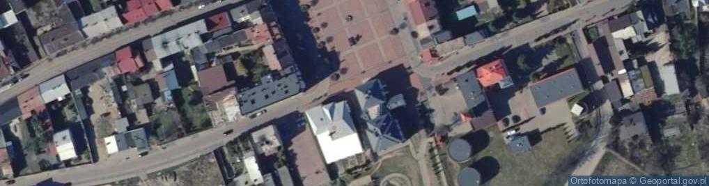 Zdjęcie satelitarne Urząd Miejski w Warce