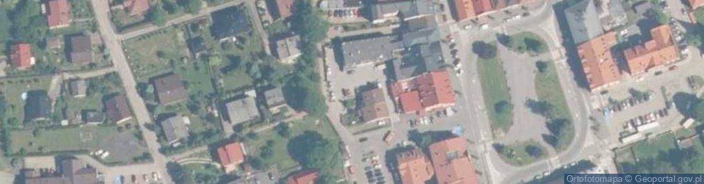 Zdjęcie satelitarne Urząd Miejski w Zatorze