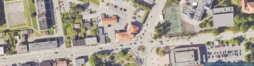Zdjęcie satelitarne Urząd Miejski