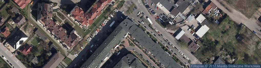 Zdjęcie satelitarne Urząd Pocztowy Warszawa 144