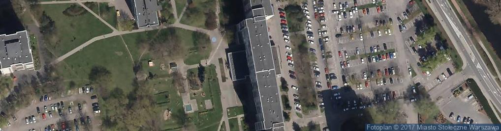 Zdjęcie satelitarne Urząd Pocztowy Warszawa 14