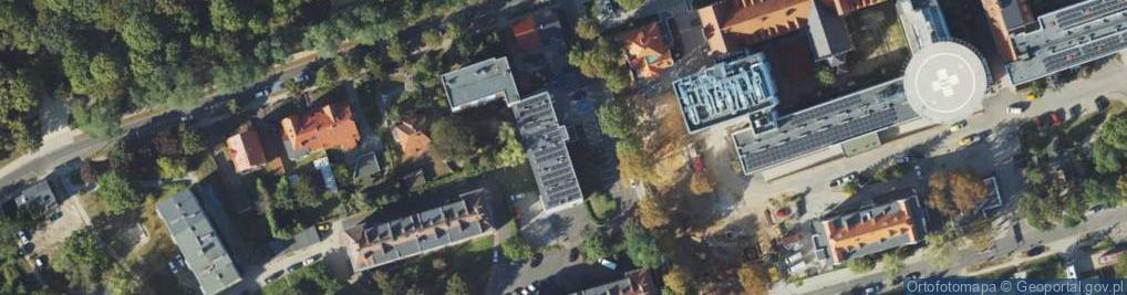 Zdjęcie satelitarne Urząd Statystyczny w Zielonej Górze