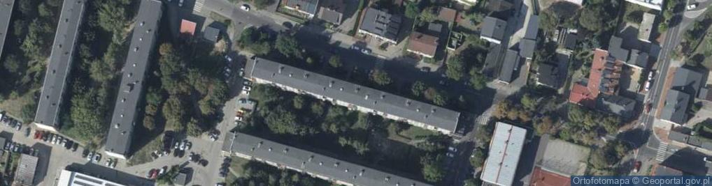 Zdjęcie satelitarne Usługi Administracyjno Biurowe Górecka Regina Danuta