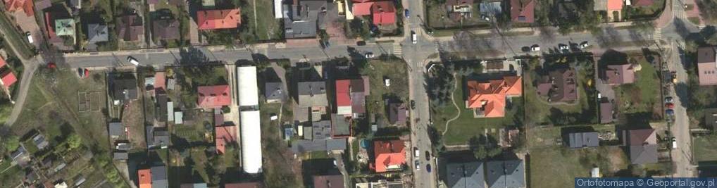 Zdjęcie satelitarne Usługi Agencyjno Przedstawicielskie