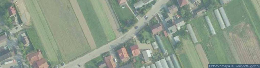 Zdjęcie satelitarne USŁUGI ASENIZACYJNE Jerzy Żuławiński BAZA