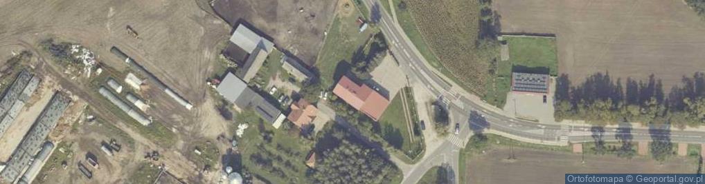 Zdjęcie satelitarne Usługi Autokarowe Przewóz Osób Monika Gotowała Maciej Waleriańczyk