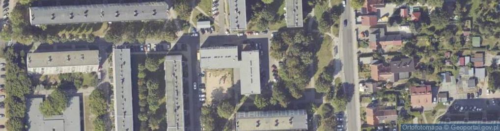 Zdjęcie satelitarne Usługi BHP AiK Adrian Kozielec