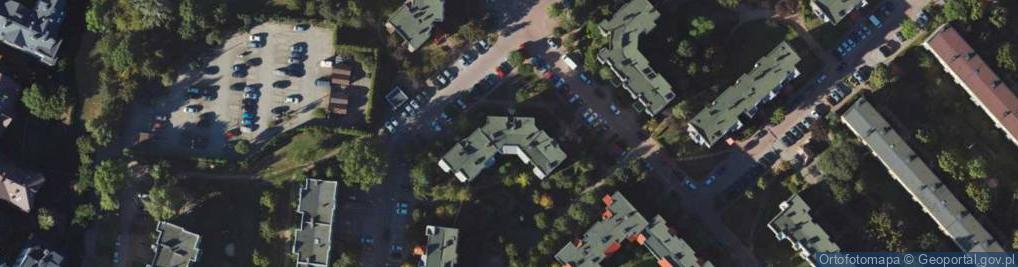 Zdjęcie satelitarne Usługi BHP Anna Wysocka