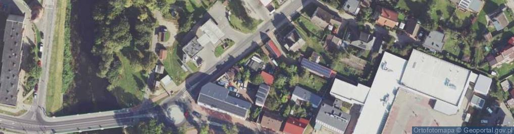 Zdjęcie satelitarne Usługi BHP i Kadrowe