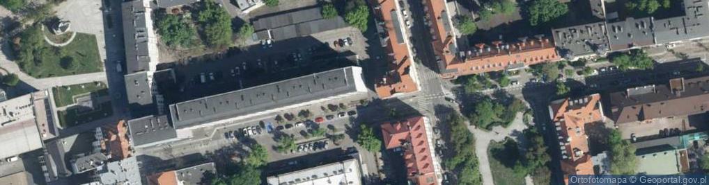 Zdjęcie satelitarne Usługi Biurowe Asystencko Projektowe Blachowska Dąbrowska Zofia