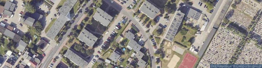 Zdjęcie satelitarne Usługi Biurowe Maria J Zielińska Marek Zieliński Wojciech K Zieliński