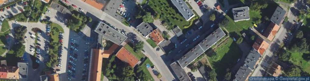 Zdjęcie satelitarne Usługi Budowlane z Technikami Wykańczania Wnętrz Jerzy Juszkiewicz