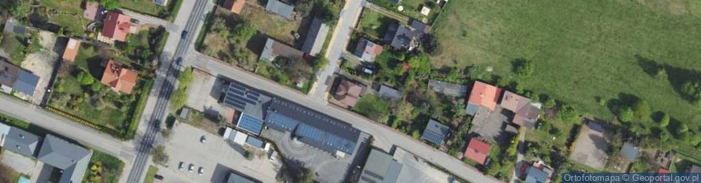 Zdjęcie satelitarne Usługi Cholewkarskie Handel Obwoźny Obuwiem