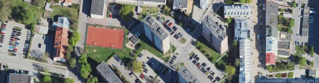 Zdjęcie satelitarne Usługi Dezynsekcji i Deratyzacji Bardońska Małgorzata